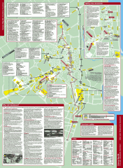 Map of downtown Cancun