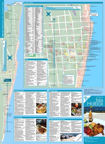 Map of Holbox